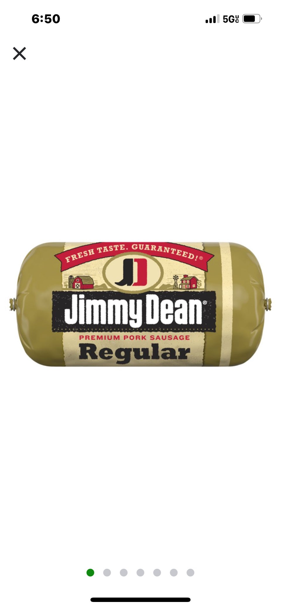 Jimmy Dean Sausages Regular