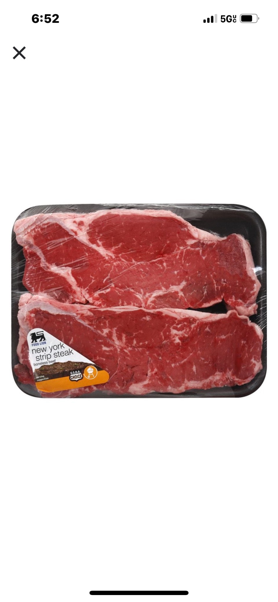 New York Strip Steak