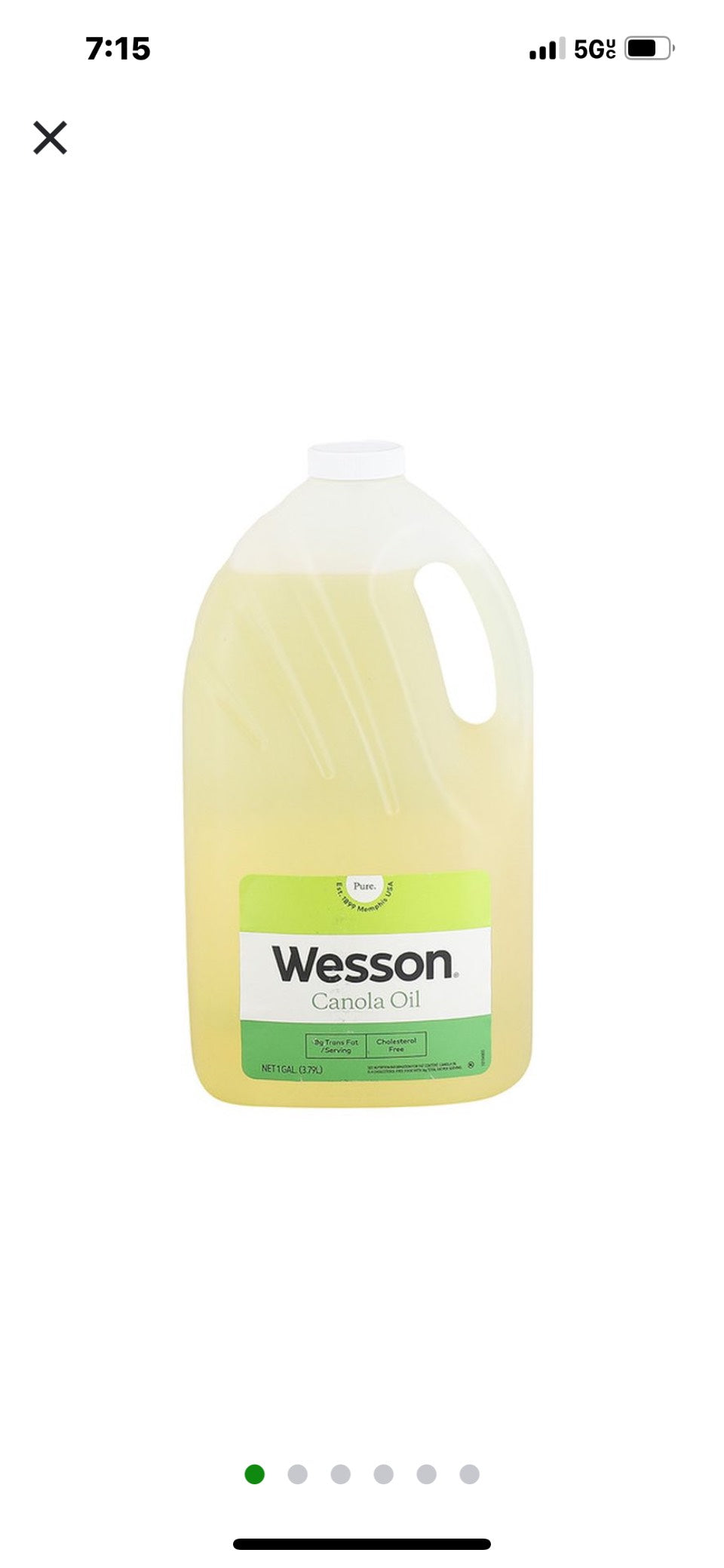 Wesson Canola Oil