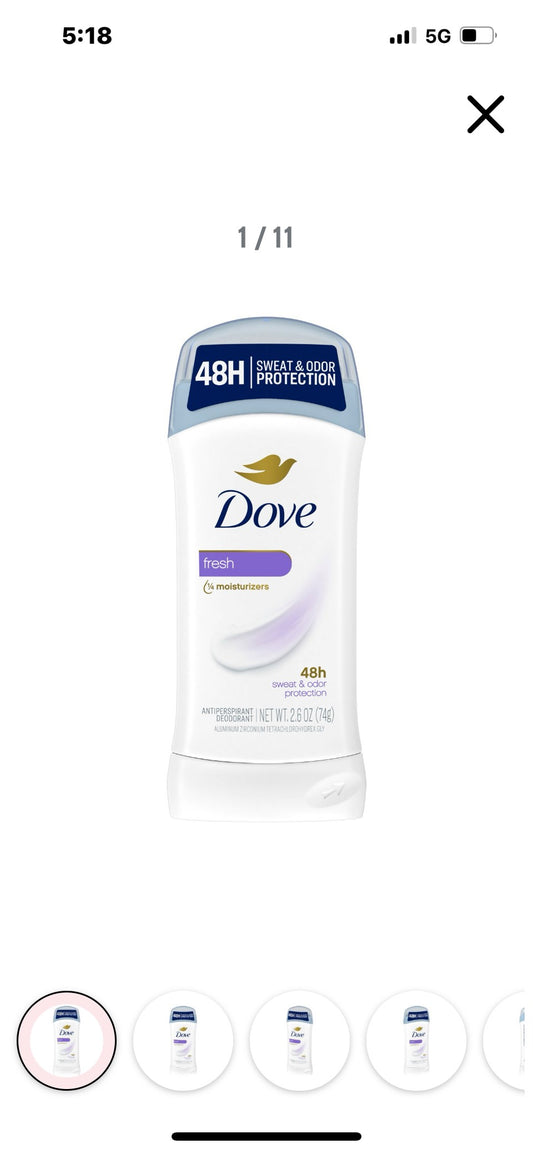 Dove Deodorant