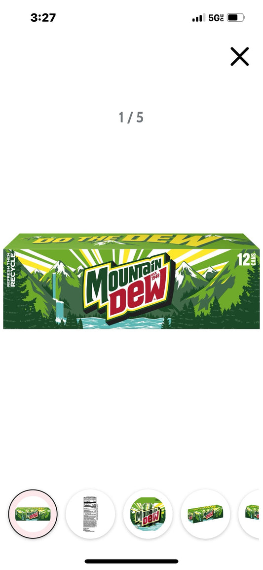 Mountain Dew (cans 12 ct)