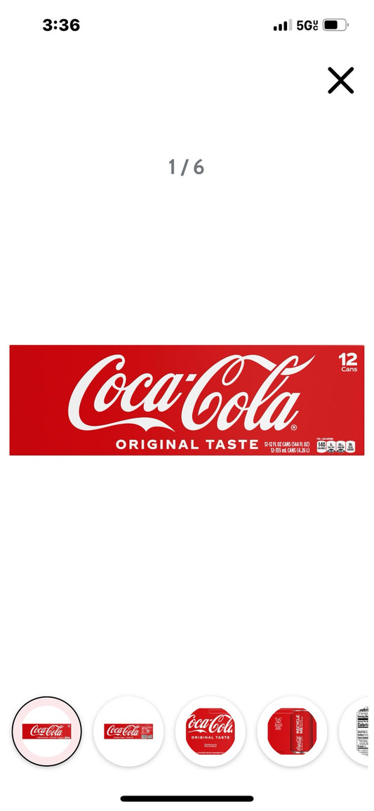 Coca Cola (cans 12 ct)