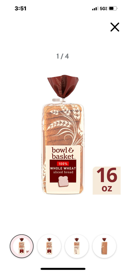 Bowl & Basket Bread