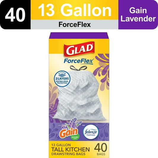 13 gallon trash bags